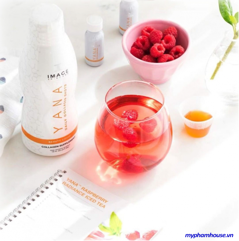 Nước uống bổ sung collagen chống lão hóa Image Skincare YanaTM Daily Collagen Shots